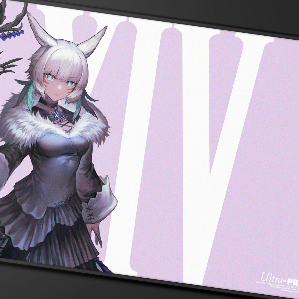 Ultra Pro - Magic: The Gathering - Final Fantasy - Y'shtola, Night's Blessed Black-Stitched Playmat