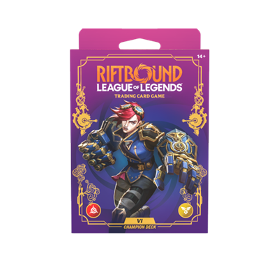 RIFTBOUND - LEAGUE OF LEGENDS - CHAMPION DECK - UNLEASHED: VI - ENG