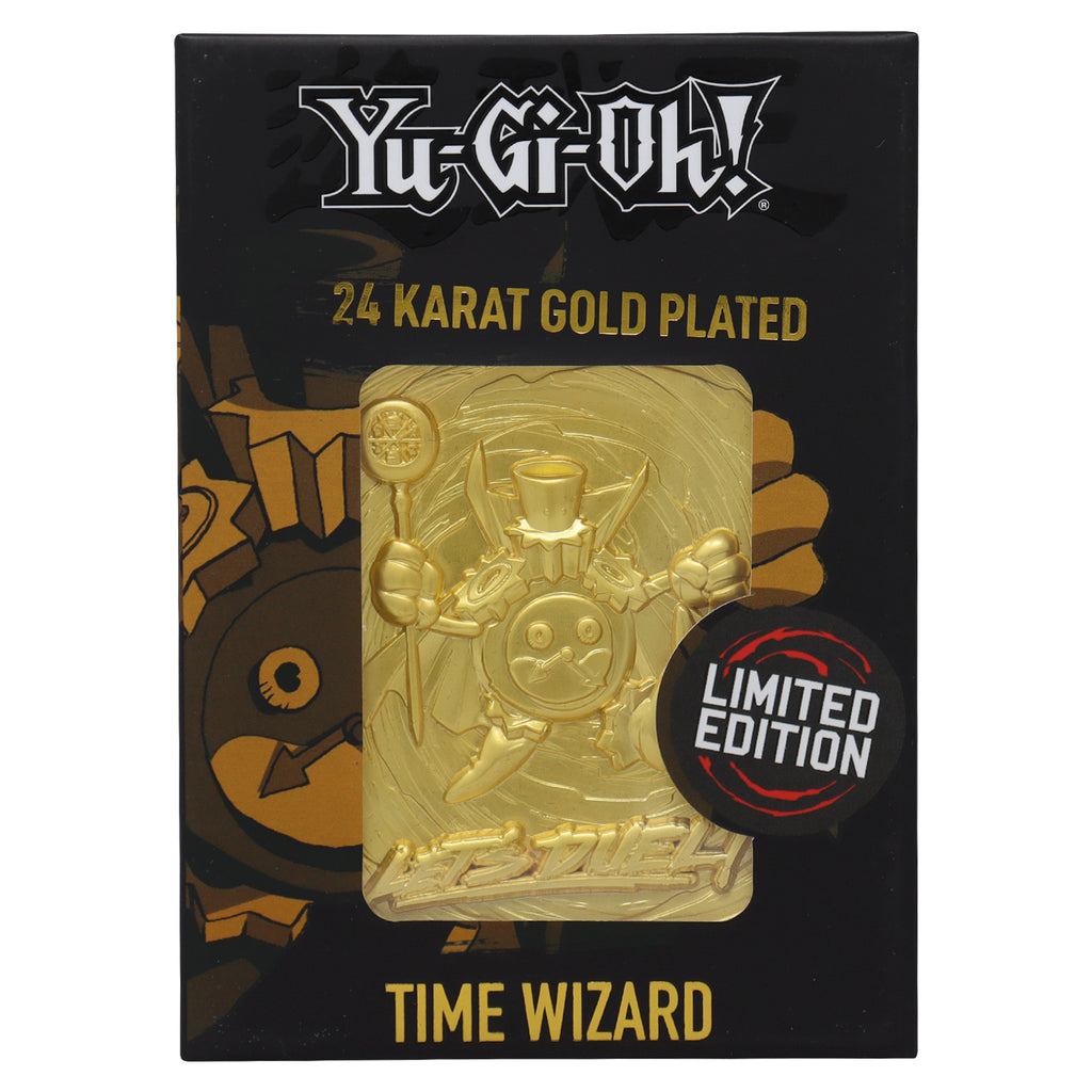 Yu-Gi-Oh! - "Time Wizard" 24K Gold Plated Ingot Limited Edition