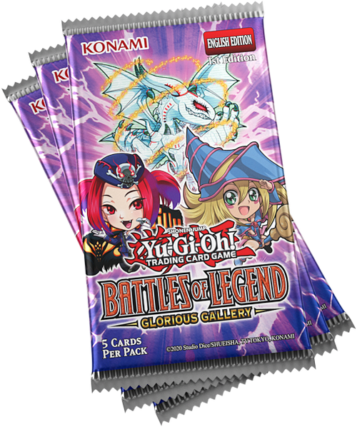 BOX YU-GI-OH! - BATTLE OF LEGEND: GLORIOUS GALLERY (24 BUSTE) - ITA