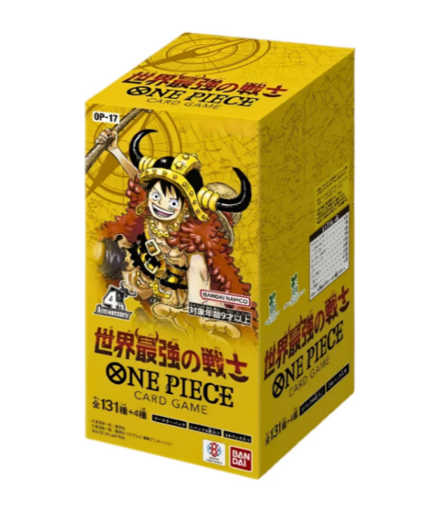 One Piece The World’s Strongest Warriors OP-17 Booster Display