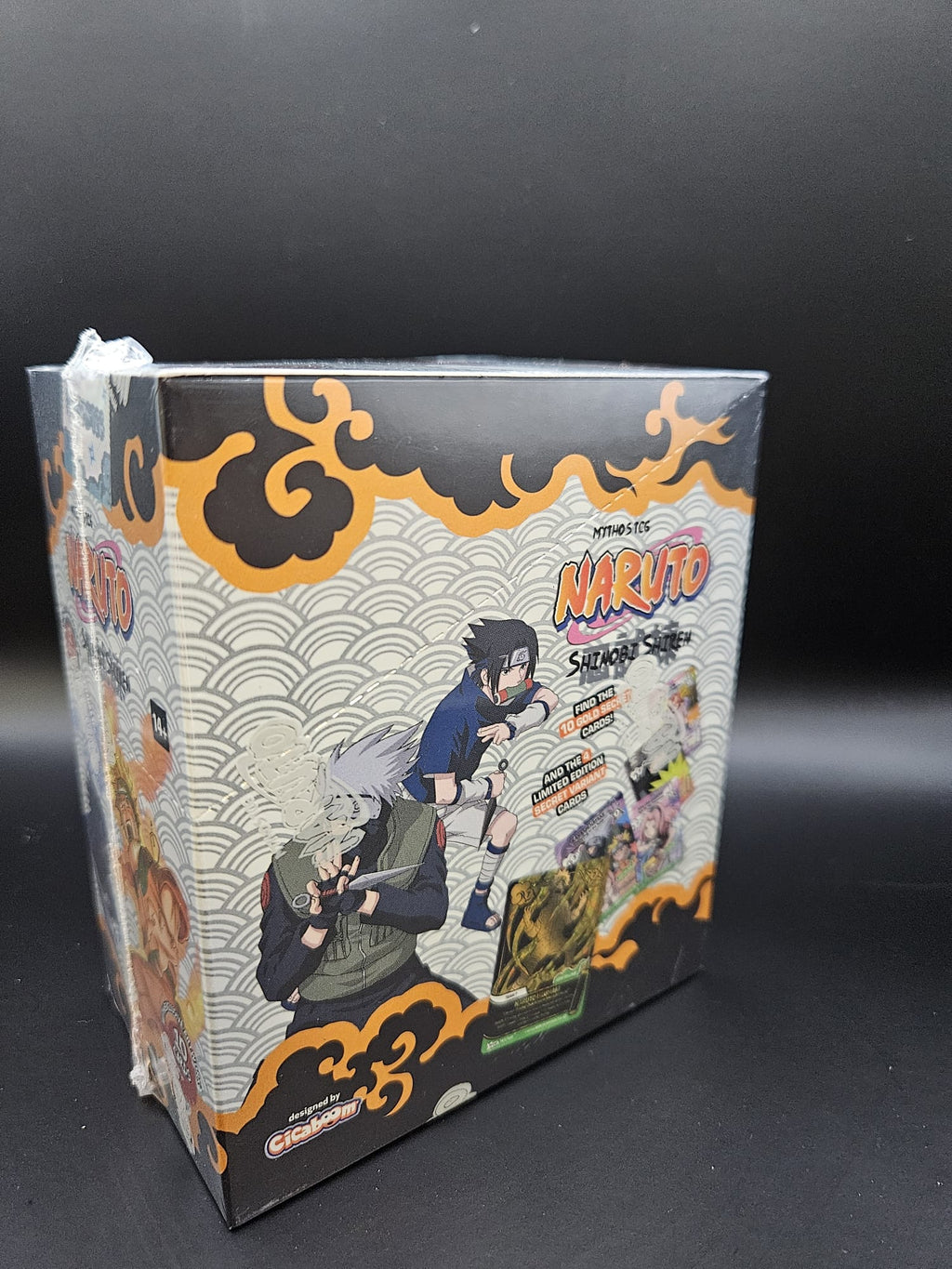NARUTO MYTHOS TCG -SHINOBI SHIREN - BOX 24 BUSTE - ENG