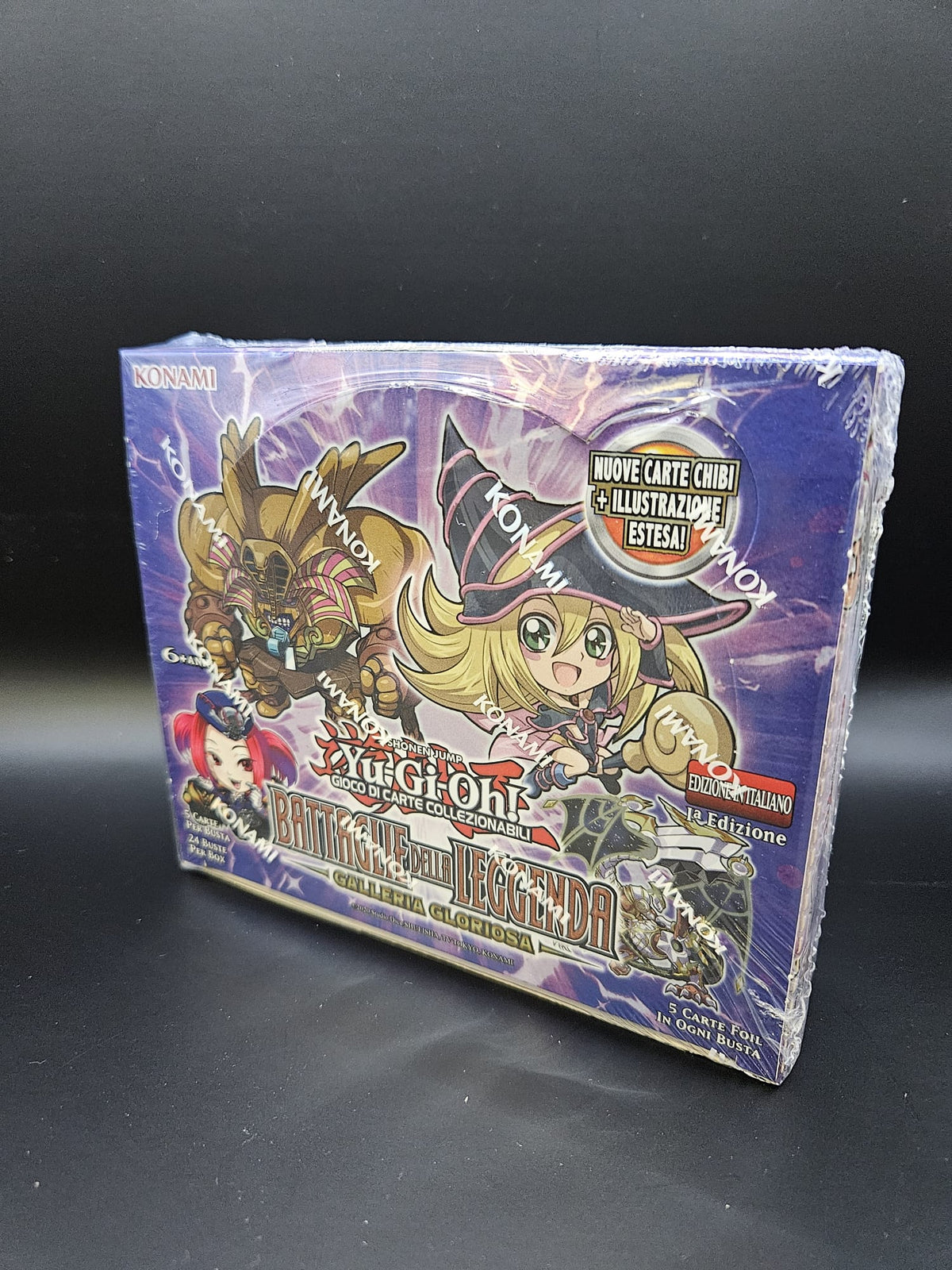 BOX YU-GI-OH! - BATTLE OF LEGEND: GLORIOUS GALLERY (24 BUSTE) - ITA