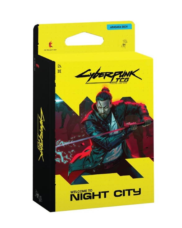 CYBERPUNK TCG - WELCOME TO NIGHT CITY - RETAILER STARTER DECK - EMBRACING POWER - ENG