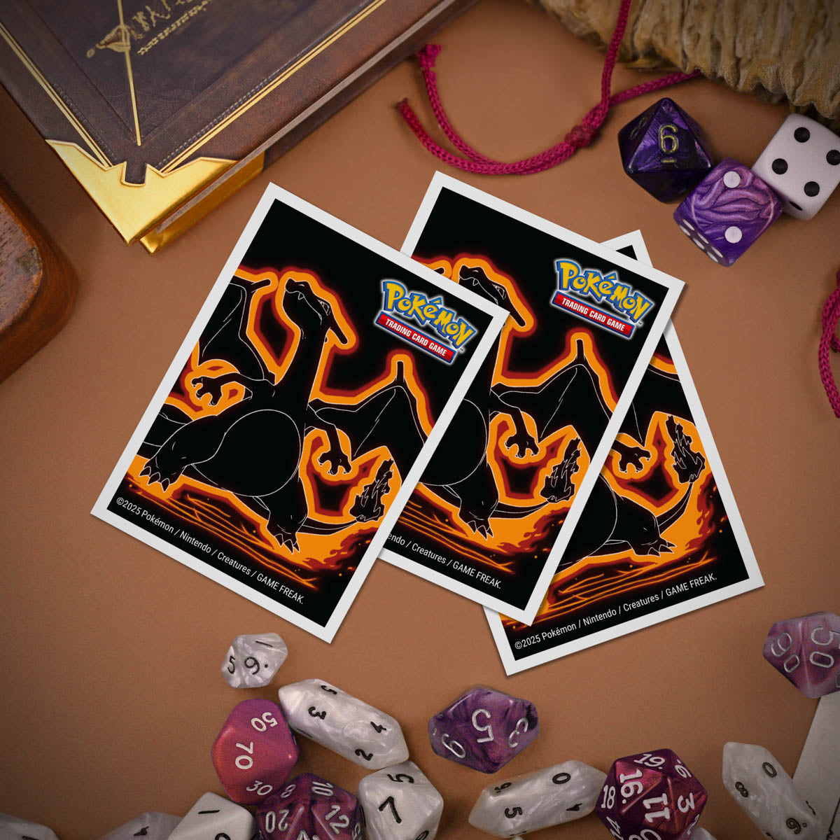 Ultra Pro - Pokémon TCG - Charizard Neon Kanto 105ct Apex Deck Protector Sleeves