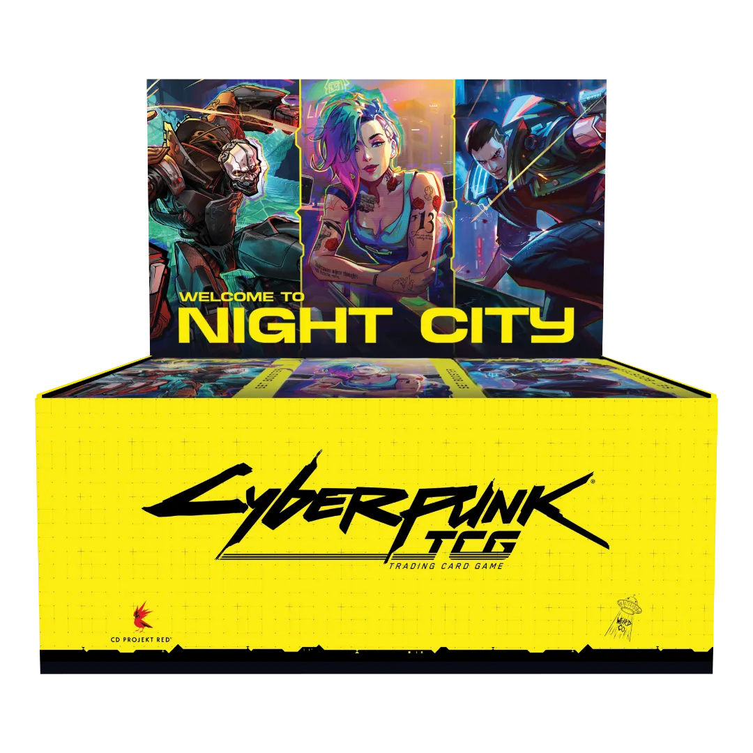 CYBERPUNK TCG - WELCOME TO NIGHT CITY - BOX 24 PACKS - ENG