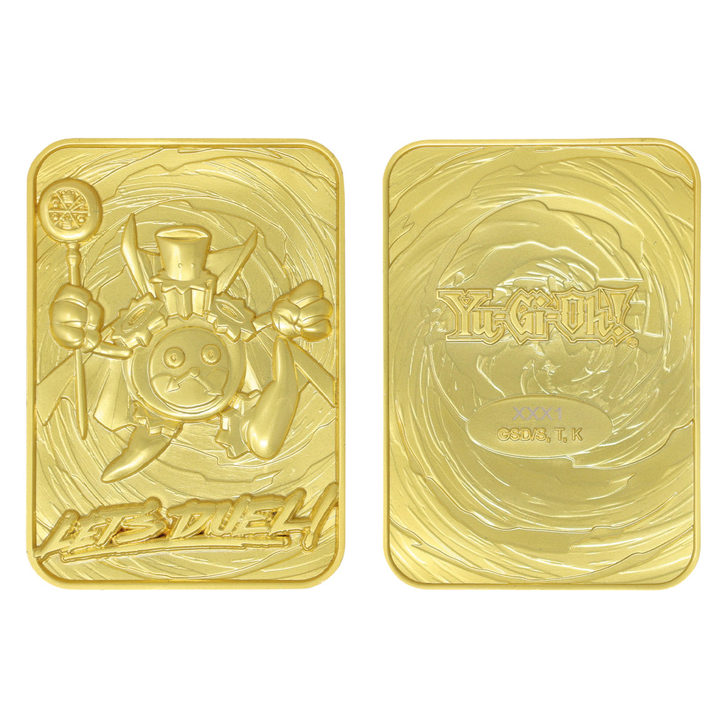 Yu-Gi-Oh! - "Time Wizard" 24K Gold Plated Ingot Limited Edition