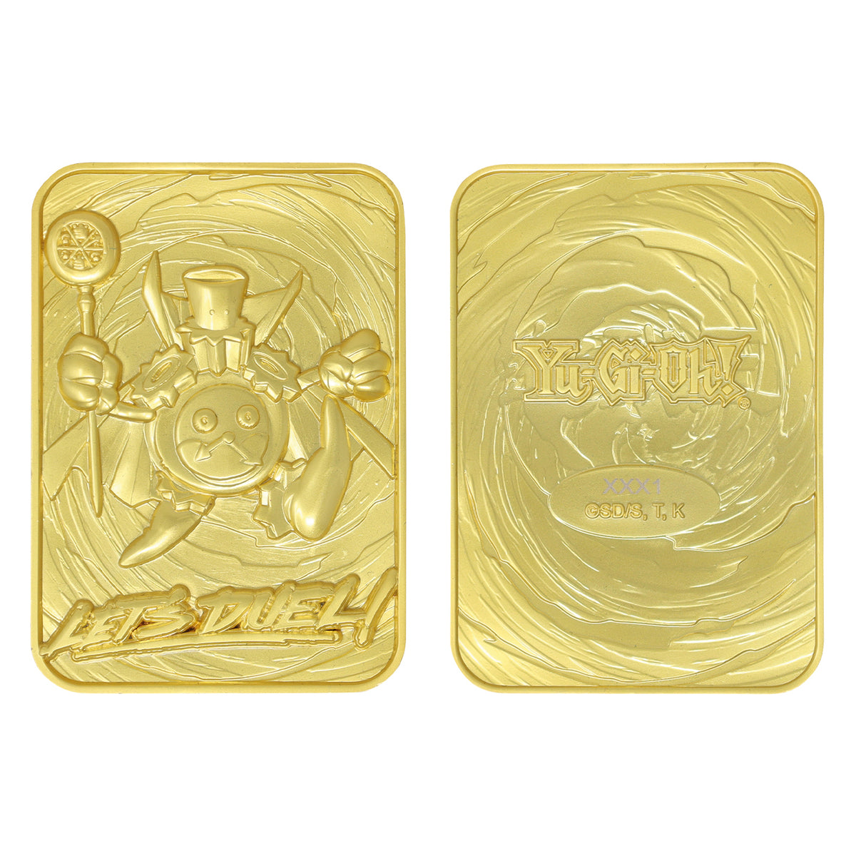 Yu-Gi-Oh! - "Time Wizard" 24K Gold Plated Ingot Limited Edition
