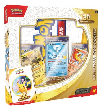 POKEMON 30° ANNIVERSARIO - COLLEZIONE CON POSTER - IT