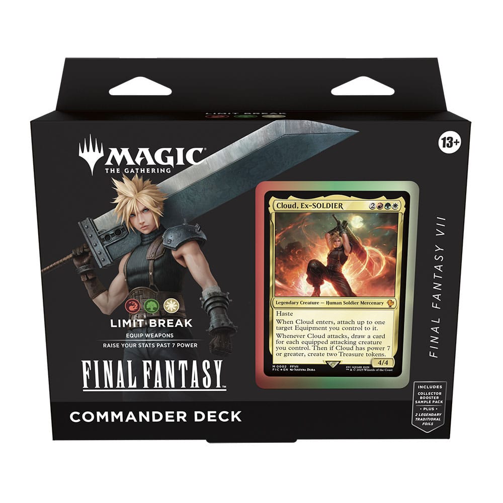 Magic the Gathering Final Fantasy Commander Decks - english