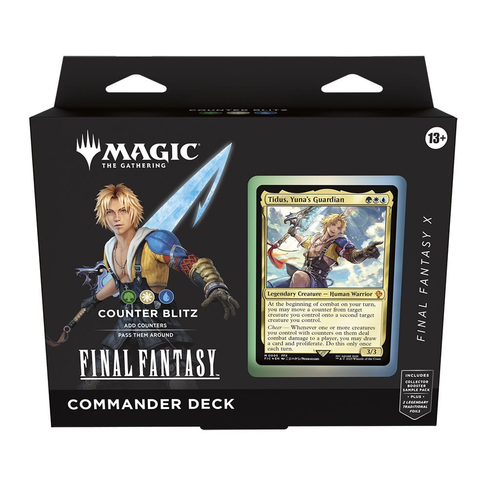 Magic the Gathering Final Fantasy Commander Decks - english
