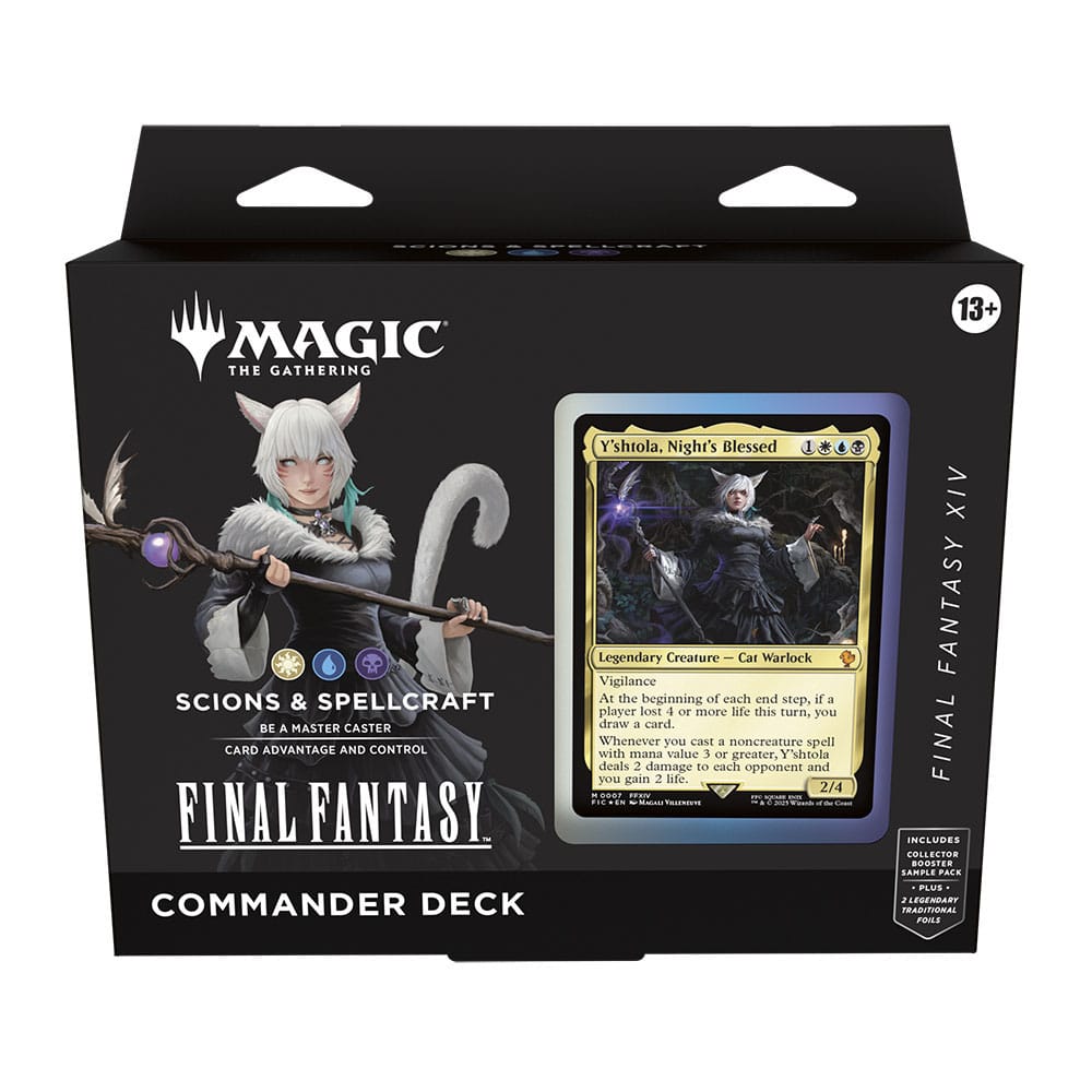 Magic the Gathering Final Fantasy Commander Decks - english